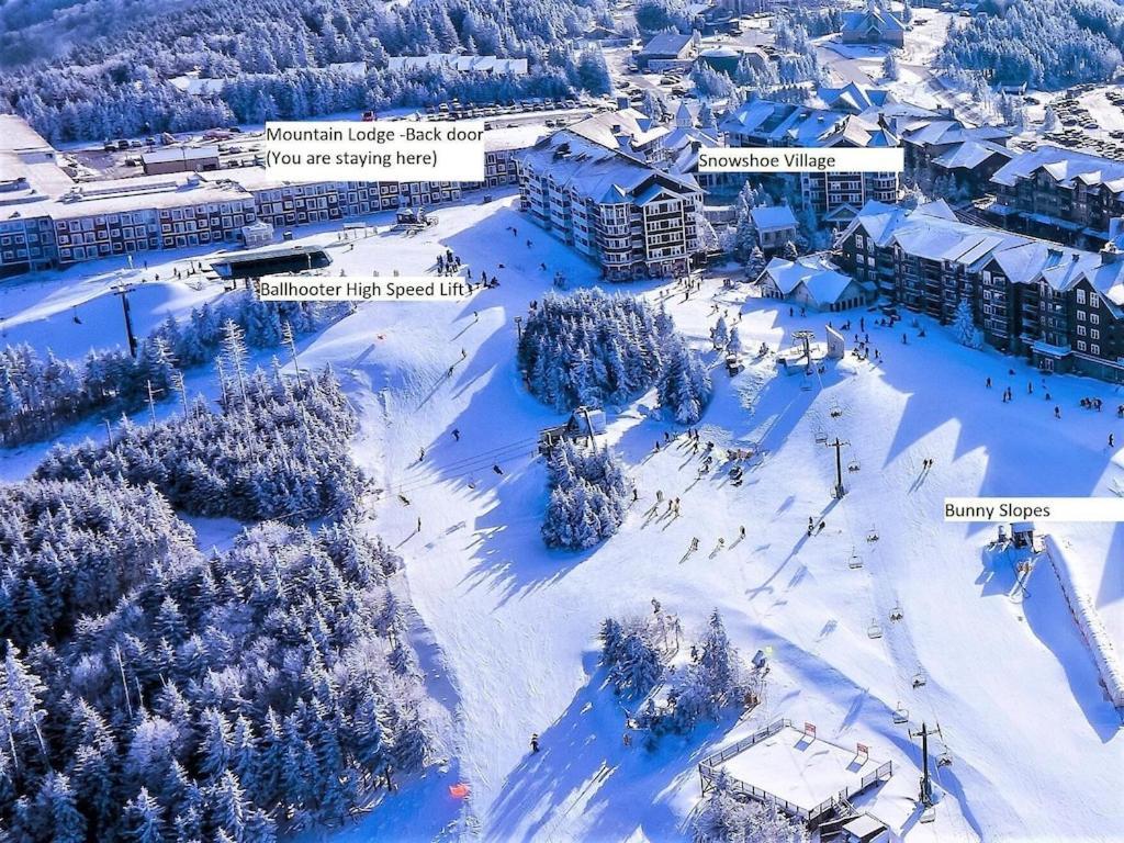 Stroll To Slopes, Village Area, Ski In-Out Mtlodge 345 Snowshoe Eksteriør billede